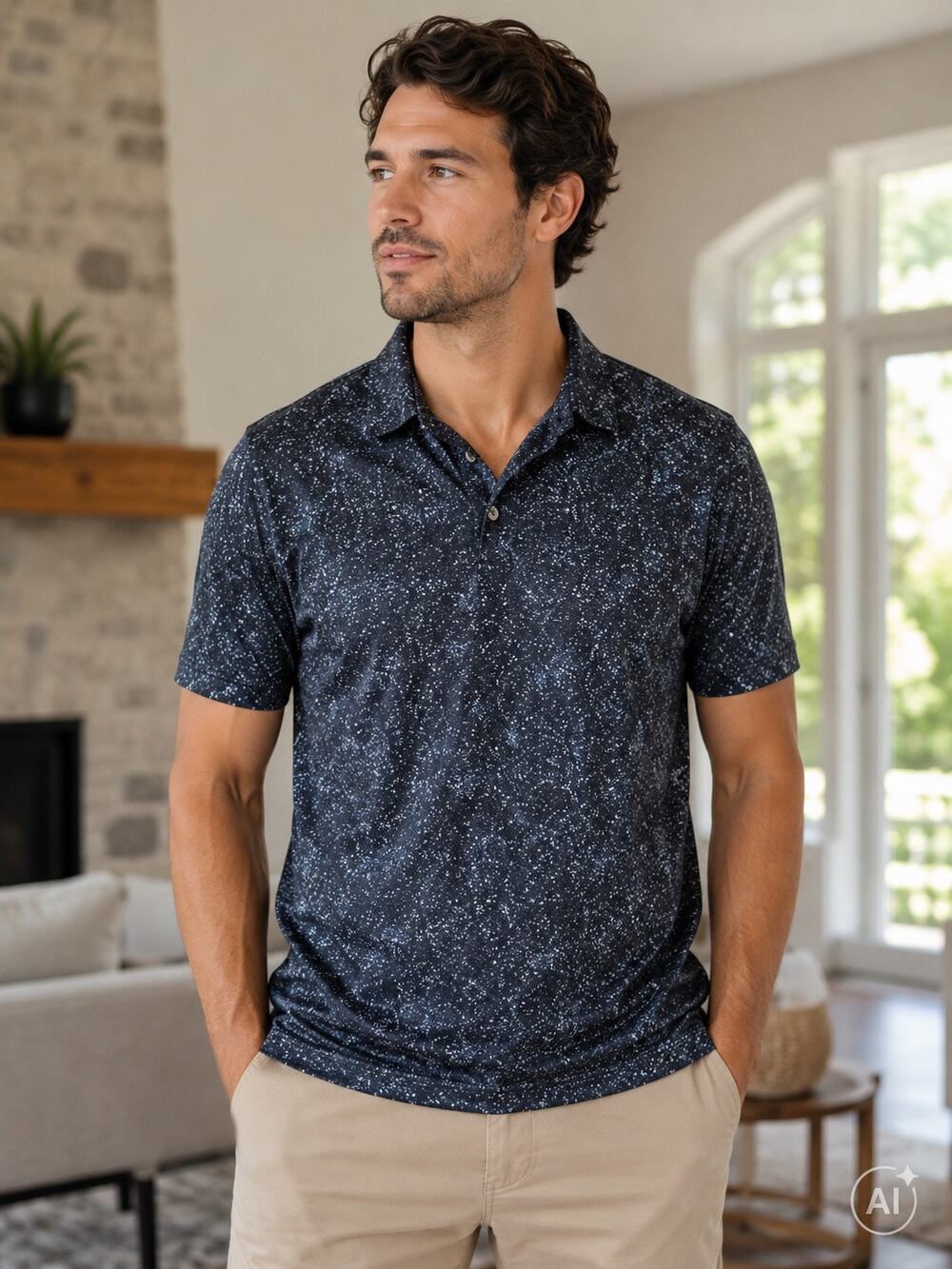 PGA TOUR Pro Series Polo‎ Shirt Small Golfcore Athletic Performance Golf